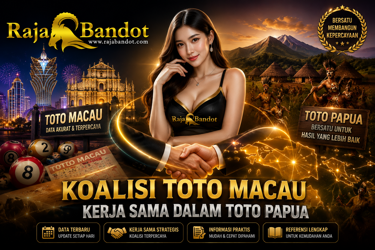 RAJABANDOT 𓄀 Koalisi Toto Macau Kerja Sama Dalam Toto Papua